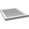Ekena Millwork Vertical Surface Mount PVC Gable Vent: Functional, w/ 2"W x 2"P Brickmould Sill Frame, 22"W x 28"H GVPVE22X2803SF - alternate 5